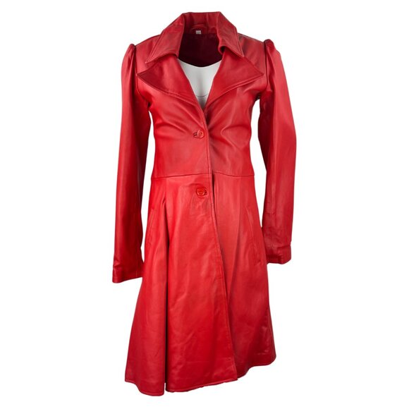 Red Leather Cost - Picture 1 of 3
